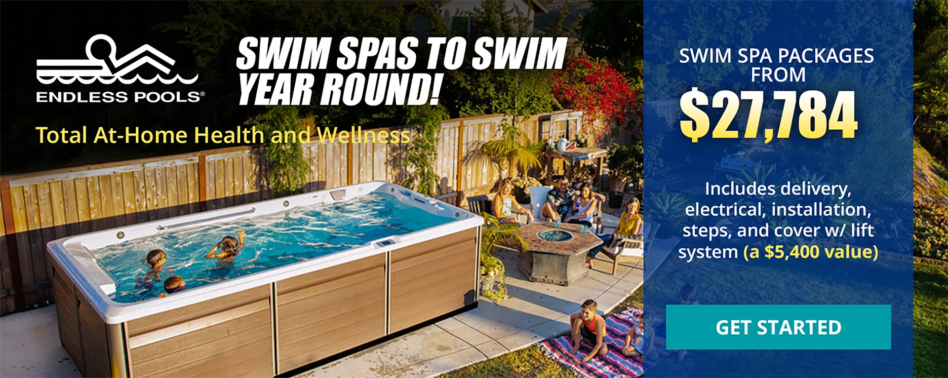 Swim Spas to Swim Year Round!