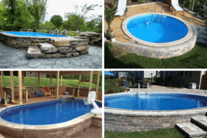 Semi-Inground Pool Options